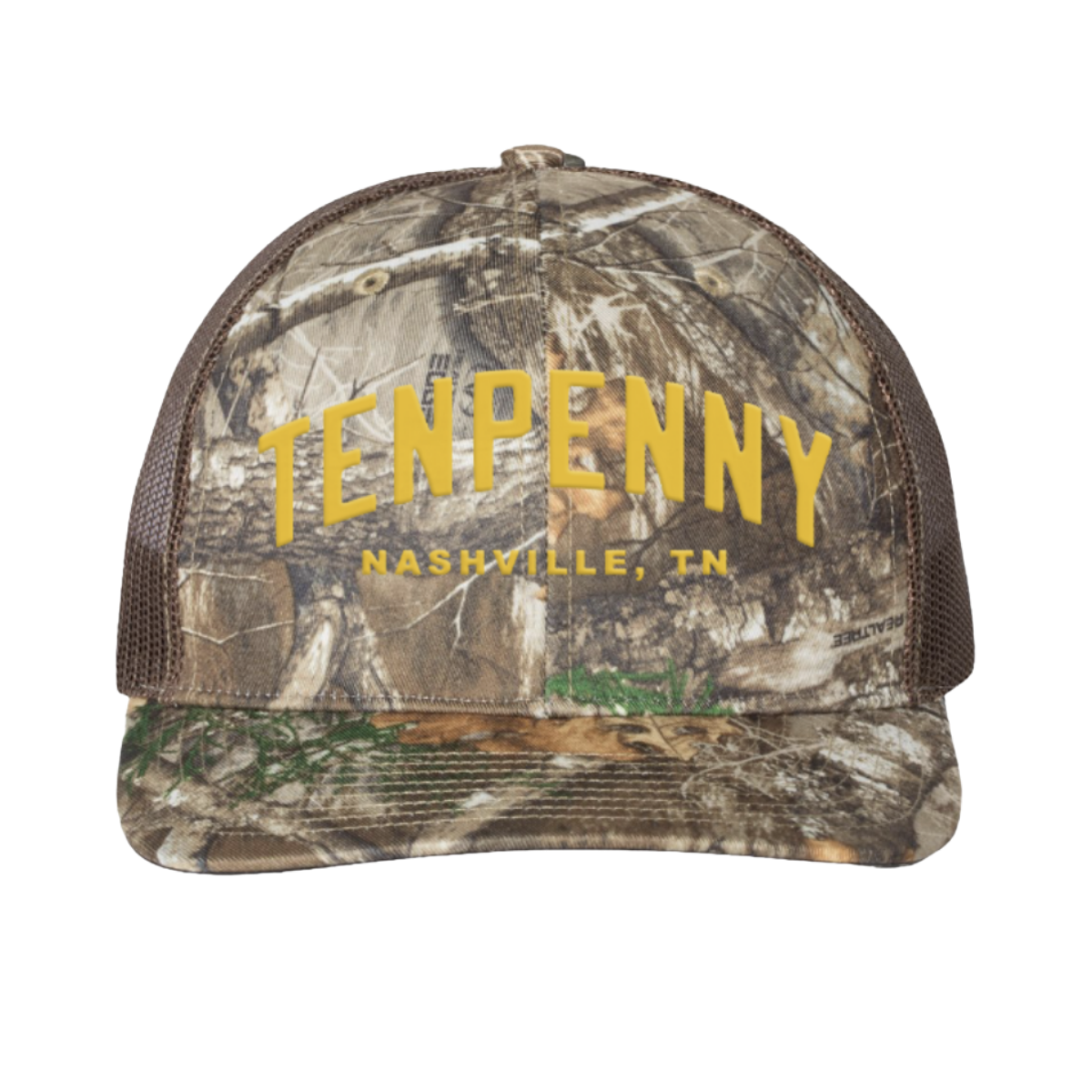 3D Embroidered Camo Trucker Cap
