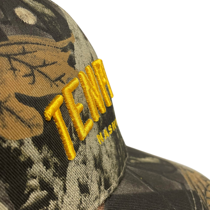 3D Embroidered Camo Trucker Hat